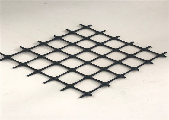 Composite Biaxial Plastic Geogrid Soil Stabilization 8m Width