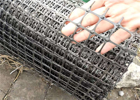 60kn Biaxial Glass Fiber Geogrid For Soil Reinforcement