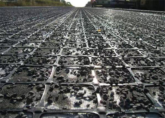 60kn Biaxial Glass Fiber Geogrid For Soil Reinforcement