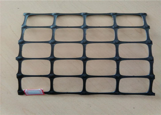 High Tensile Strength 50m 30KN/M Biaxial Plastic Geogrid