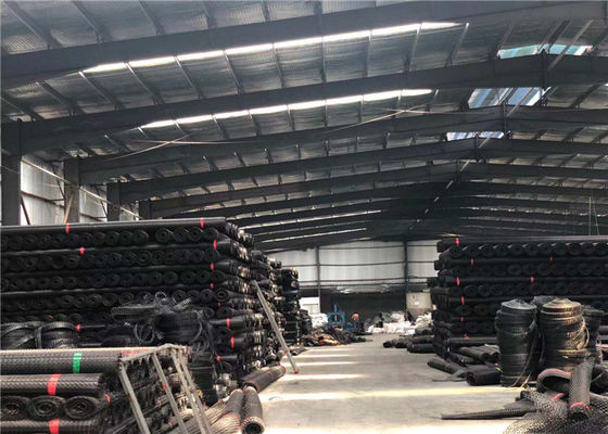 High Tensile Strength 50m 30KN/M Biaxial Plastic Geogrid