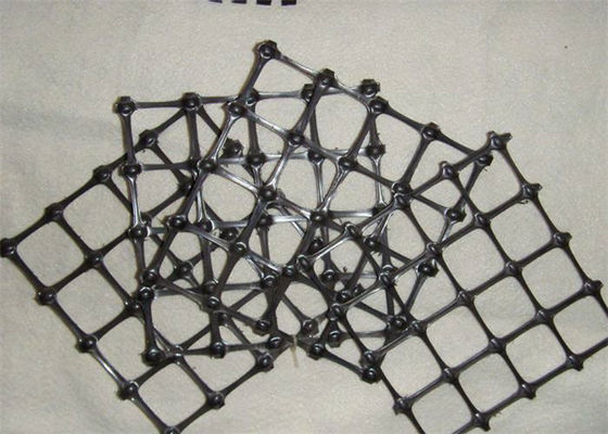 Polypropylene Biaxial ISO9001 Geogrid For Road Stabilization