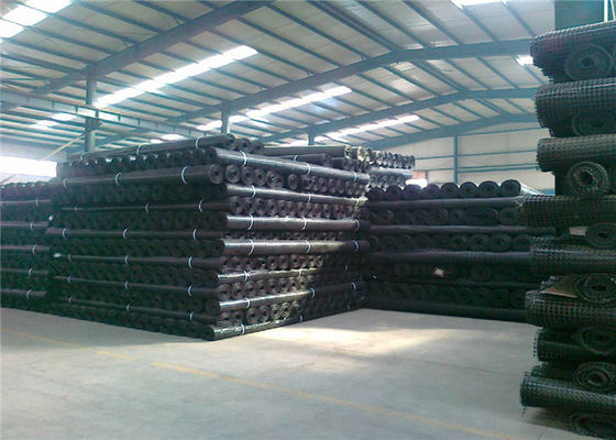 Polypropylene Biaxial ISO9001 Geogrid For Road Stabilization