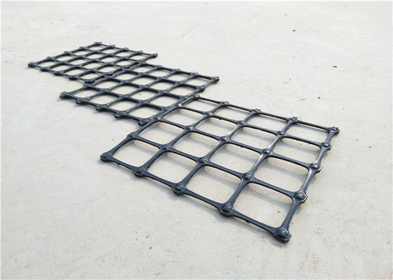 PP Polypropylene Biaxial Plastic Geogrid For Road Highway Railway Construction