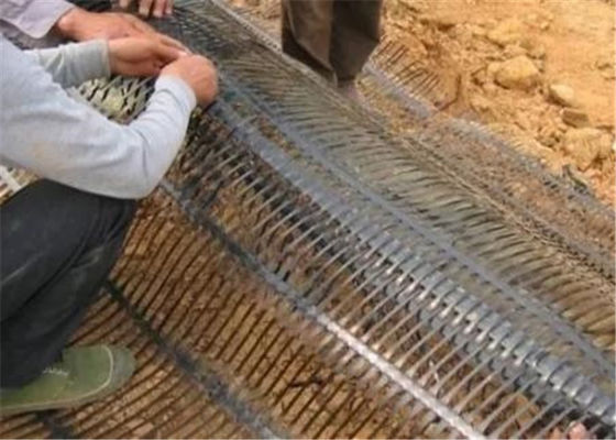 High Junction Efficiency ISO9001 PP Uniaxial Plastic Geogrid