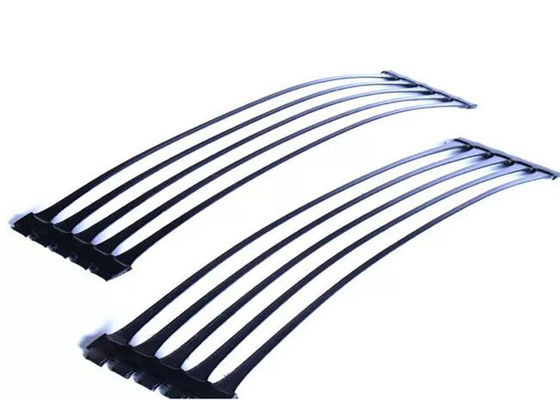 Raw Material HDPE And PP Uniaxial Geogrid High Tensile Strength
