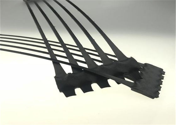 Reinforce Foundations Black Polypropylene Uniaxial Plastic Geogrid
