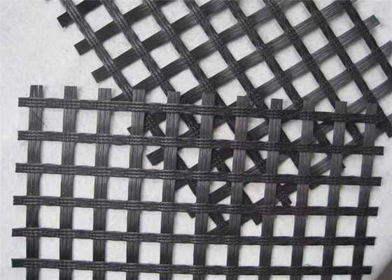 Disease Prevention 50KN 40m Geogrid For Road Stabilization