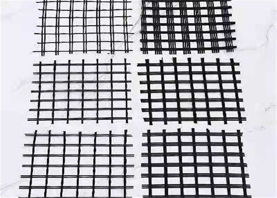anti aging 3% Low Elongation Glass Fiber Geogrid for Road