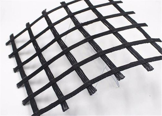 10-100 Kn/M Biaxial Road Civil Engineering Geogrid Reinforcement