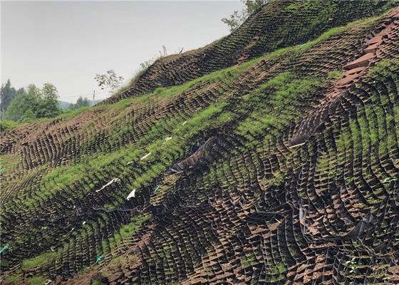 Erosion control 1.7mm Geocell Road Construction For Retaining Wall