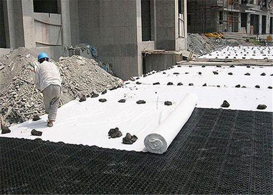 Tear Resistance 0.6KN 2.0mm Needle Punched Geotextile