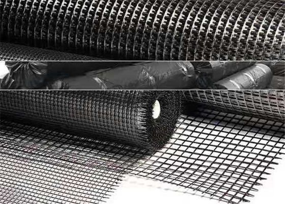 30KN 50m Plastic Geogrid Mesh For For Ground Stabilization