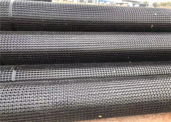 30KN 50m Plastic Geogrid Mesh For For Ground Stabilization