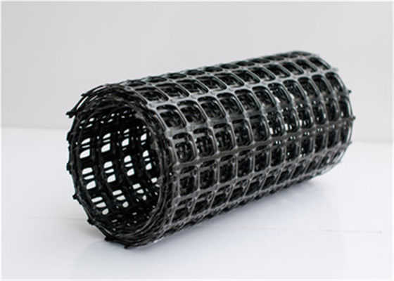 Reinforced Railway High Tensile 50KN Plastic Geogrid Mesh
