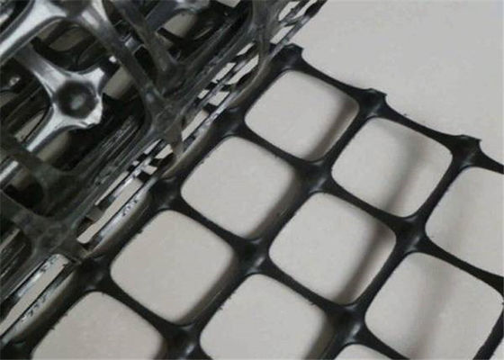 Road Width 2m Pp Biaxial Geogrid 100m Length