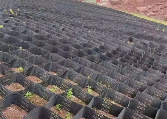 Plastic Driveway Gravel Grid Geocell Confinement System For Soil Stabilization Retaining Walls