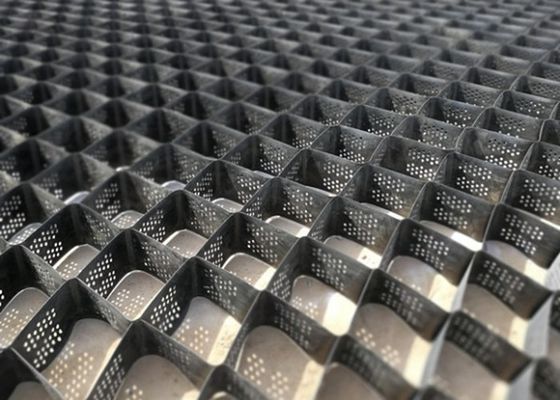 HDPE 330mm Geocell Ground Grid For Embankment Stabilization