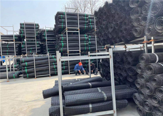 25kn Highway Railway Soil Stabilization Biaxial Plastic Geogrid