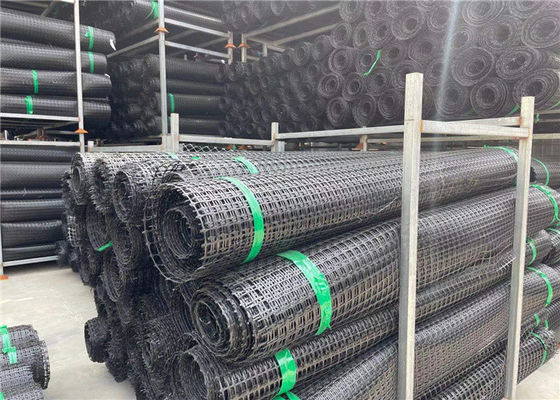 25kn Highway Railway Soil Stabilization Biaxial Plastic Geogrid