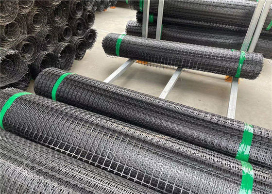 25kn Highway Railway Soil Stabilization Biaxial Plastic Geogrid