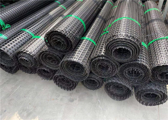 Biaxial Plastic Geogrid For Dams And Roadbed Reinforcement