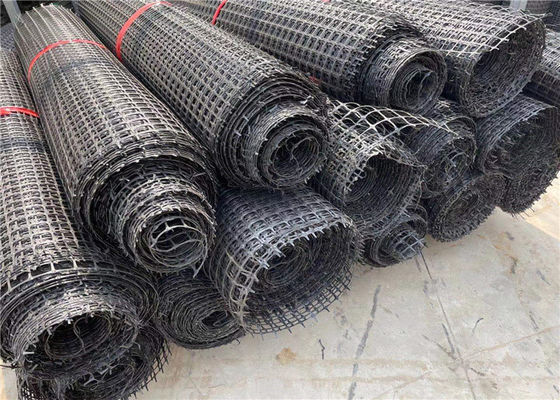 Biaxial Plastic Geogrid For Dams And Roadbed Reinforcement