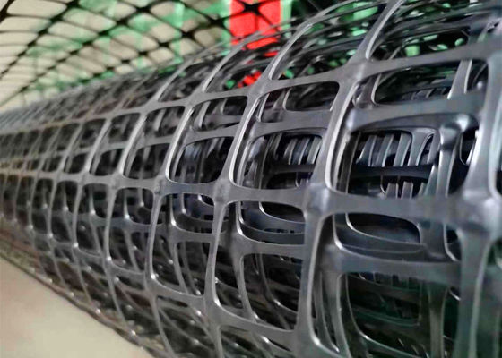 Engineering Construction Pp Biaxial Plastic Geogrid Mesh