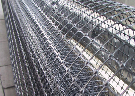 High Tensile Strength Pp Biaxial Plastic Geogrid Mesh