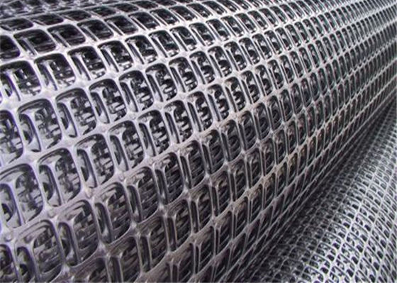 Biaxial Concrete Reinforcement Plastic Geogrid Mesh
