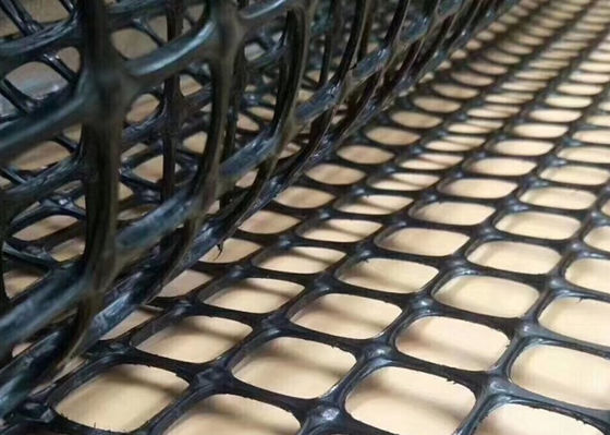 30kn Road Reinforcement Plastic Geogrid Mesh Width 3.9m