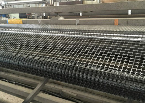 Engineering Construction Pp Biaxial Plastic Geogrid Mesh