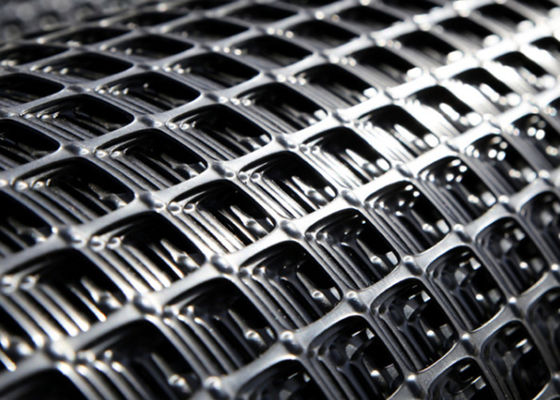 Engineering Construction Pp Biaxial Plastic Geogrid Mesh