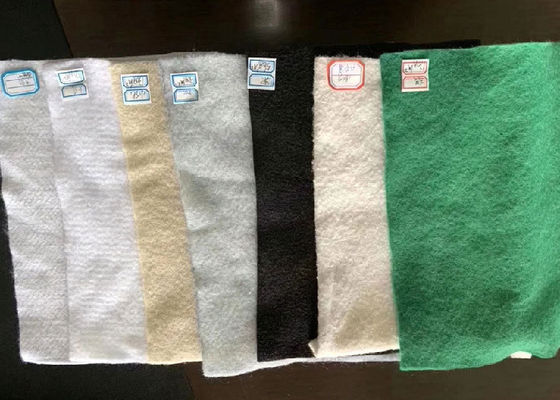 Road Reinforced Polyester Needle Punched Non Woven Geotextile Fabric