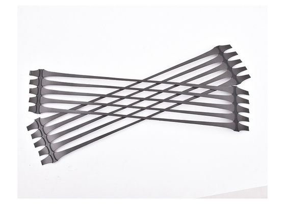 Soil Reinforcement Customized 0.2mm Uniaxial Plastic Geogrid