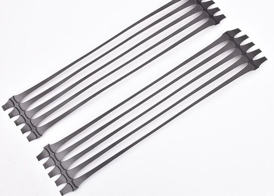 Geotechnical Construction Uniaxial 300kn Plastic Geogrid