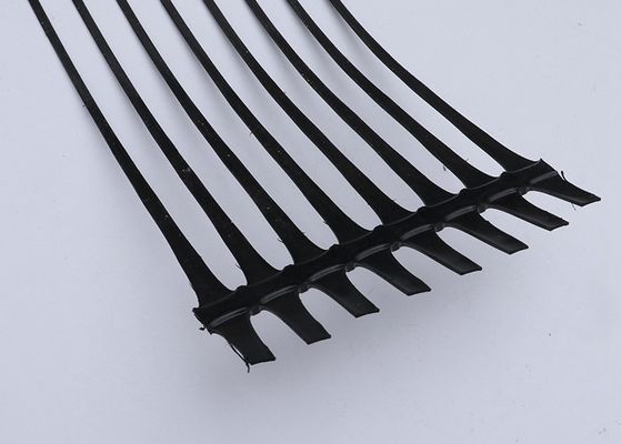 Geotechnical Construction Uniaxial 300kn Plastic Geogrid