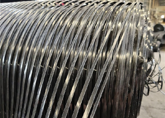 Reinforcing Retaining Wall Hdpe Uniaxial Geogrid 35kn - 300kn