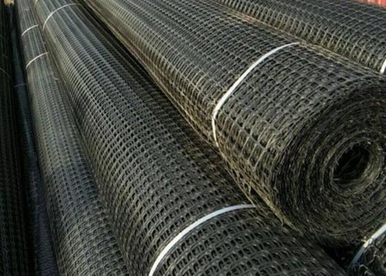 Plastic Steel Reinforcement Earthwork Biaxial Geogrid Subgrade Stabilization