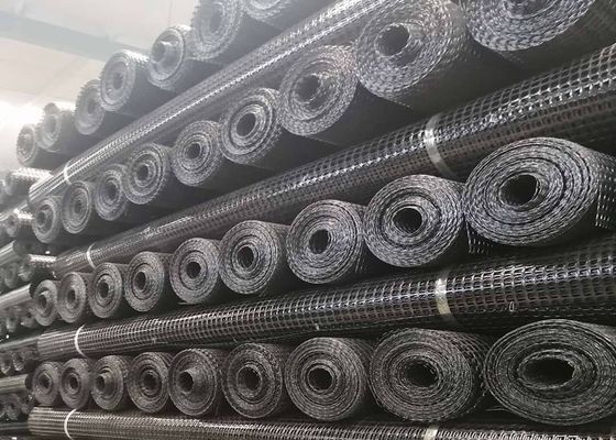 Plastic Steel Reinforcement Earthwork Biaxial Geogrid Subgrade Stabilization