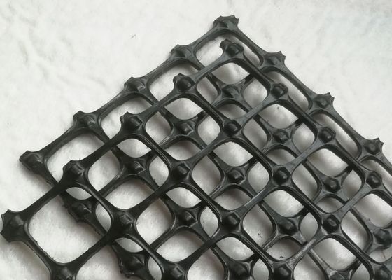 Plastic Steel Reinforcement Earthwork Biaxial Geogrid Subgrade Stabilization