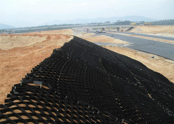 Hdpe 50mm High Geocell Confinement System Ground Stabilization Slope Protection Grid