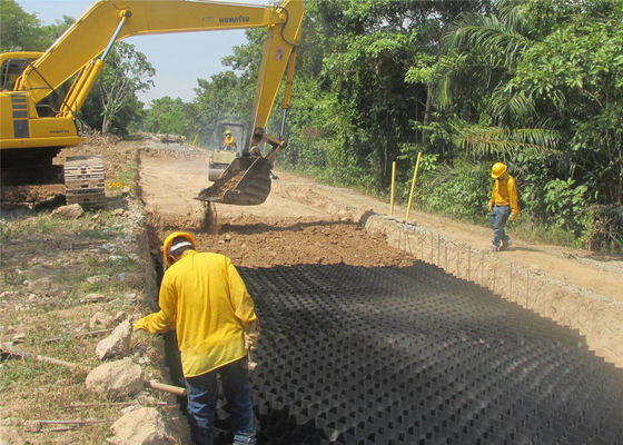1420n 1.2mm Geocell Confinement System Hdpe Gravel Stabilizer Grid