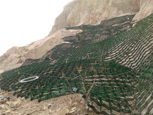 Hdpe Retaining Wall Geocell Confinement System 1.1mm-1.8mm
