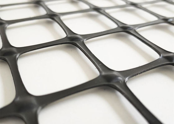 Base Reinforcement Pet Biaxial Grid For Road Construction Earthwork