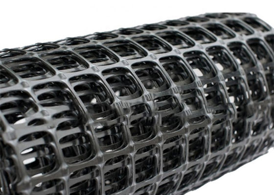 Base Reinforcement Pet Biaxial Grid For Road Construction Earthwork