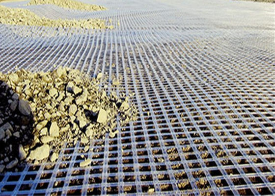 40/40kn Biaxial Plastic Geogrid For Road Reinforcement