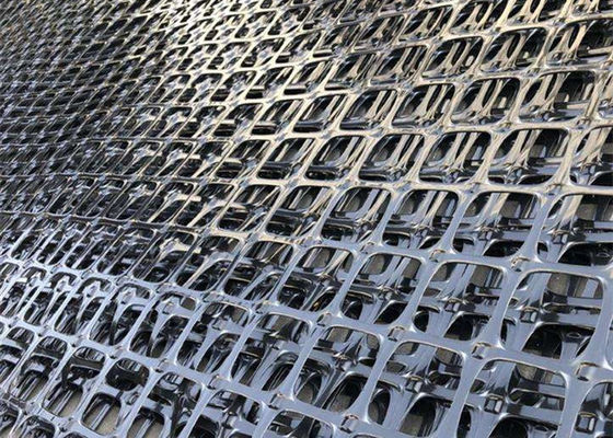 Base Reinforcement Pet Biaxial Grid For Road Construction Earthwork