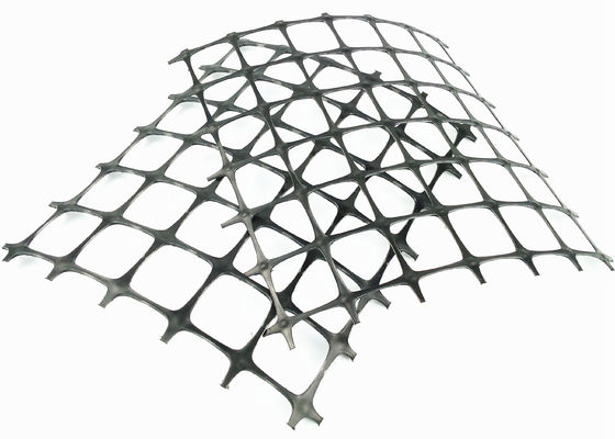 Polypropylene Biaxial Plastic Geogrid Civil Engineering Construction