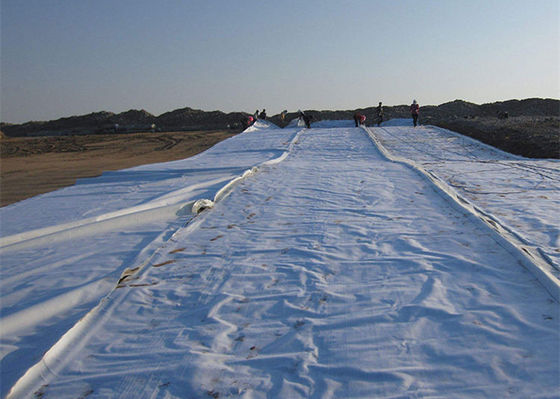 Filament Needle Punched Geotextile UV Resistance Polyester ASTM